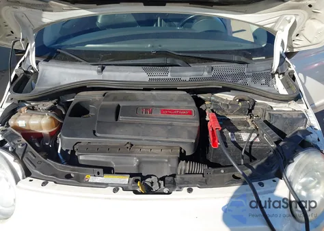 2012 Fiat 500C Lounge from USA, damaged, VIN 3C3CFFER4CT123155